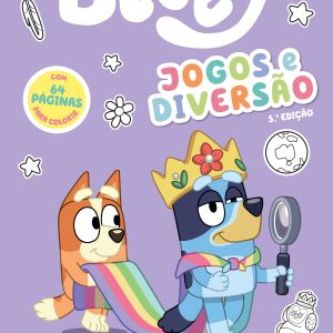 Bluey: Jogos e Diversão: Livro de Colorir